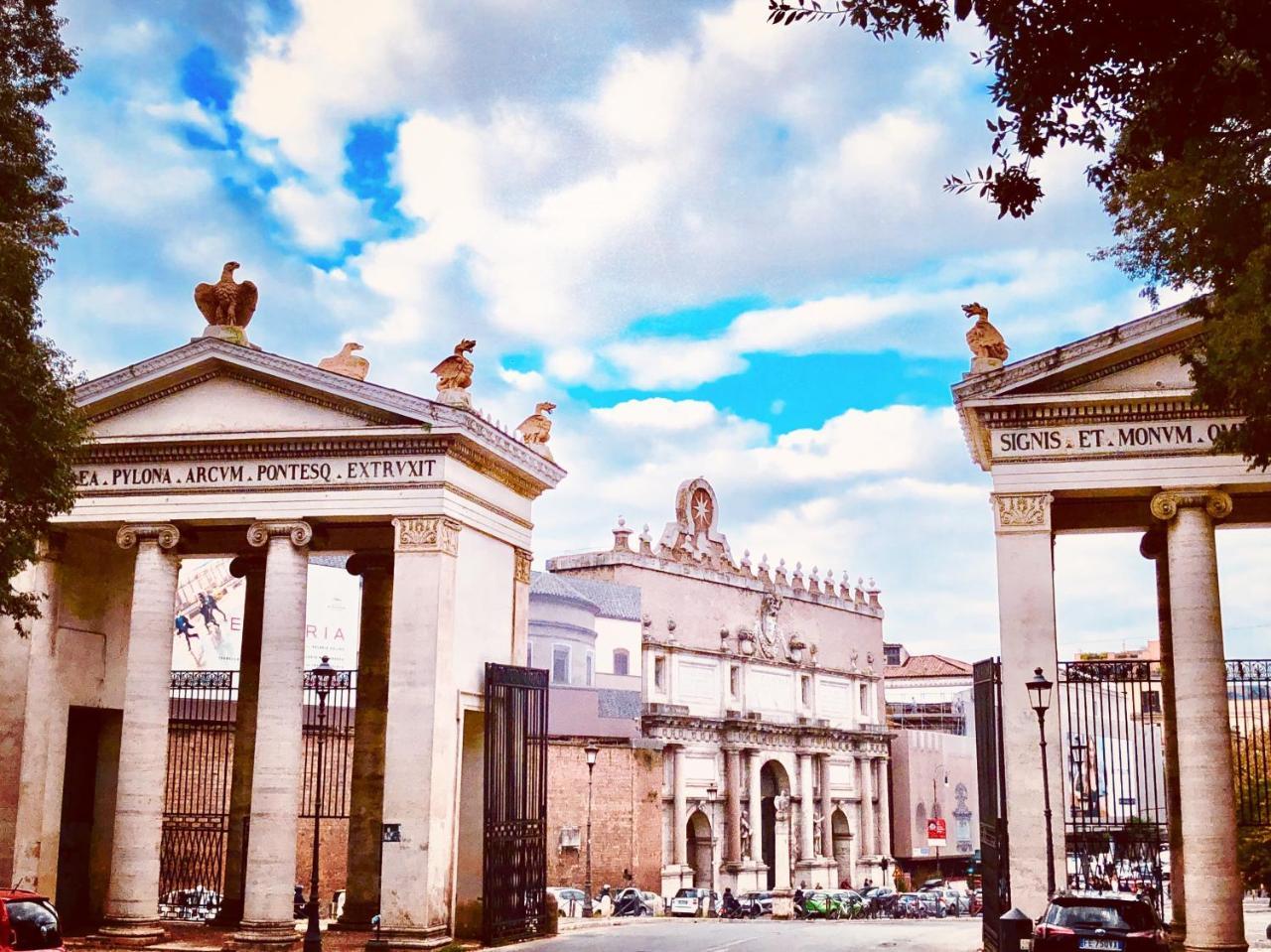900 Piazza Del Popolo Bed & Breakfast Roma Dış mekan fotoğraf